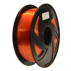 PET-G filament - TRANSPARENTNÍ ORANŽOVÁ 1,75MM