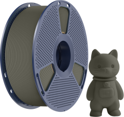 SUNLU PLA pastel matte - HNĚDÁ CLAY matná 1,75MM