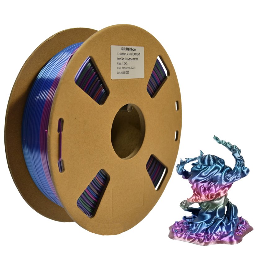 SILK PLA RAINBOW - Universe 1,75mm